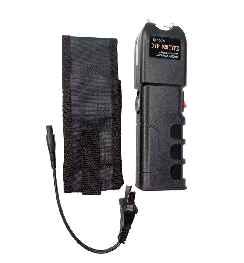 Dispositivo de choque Taser para defensa personal recargable con linterna LED TASER 928