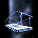 Gray helmet for bikers