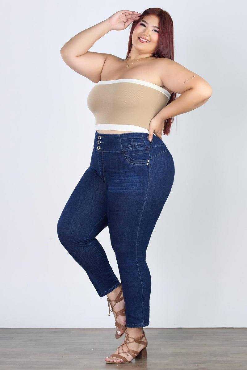 JEANS PLUS 3 BOTONES