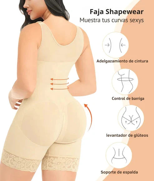 Pack faja reductora mas rodillo jade