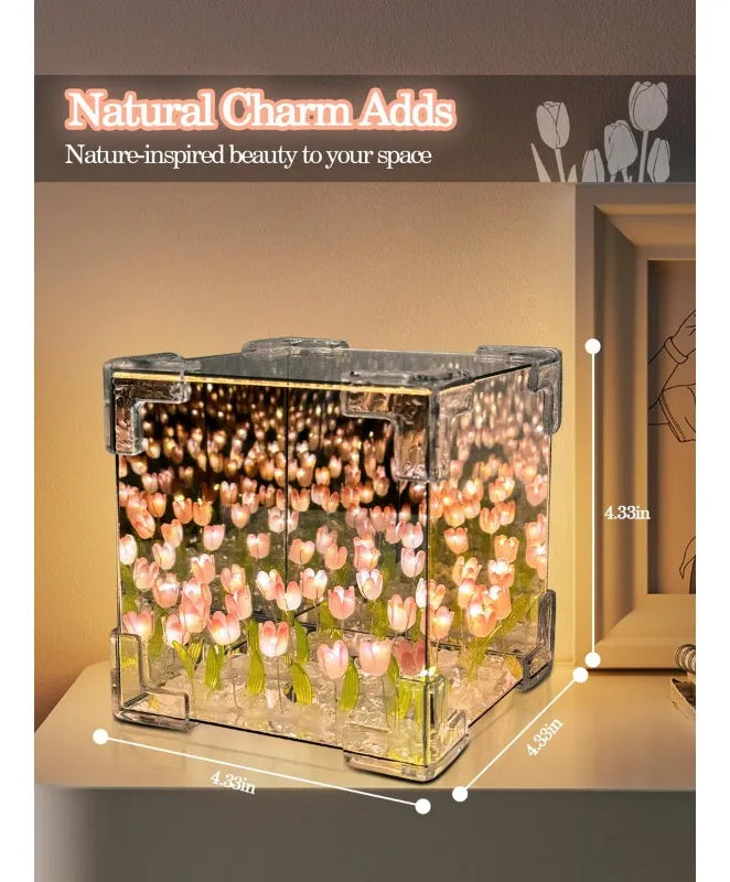 LAMPARA TULIPANES PARA ARMAR