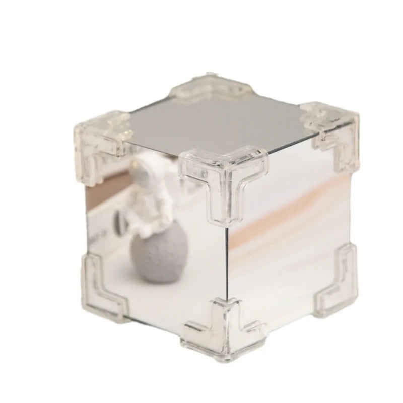 New Acrylic Tulip Night Light Handmade DIY Magic Cube Tulips Flower Table Lamp Creative 21 Flowers Mirror Birthday Gifts