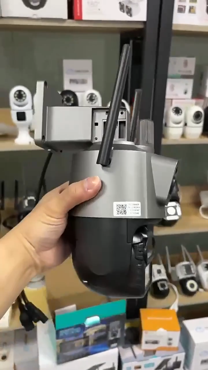 Cámaras Vigilancia Exterior Doble Lente